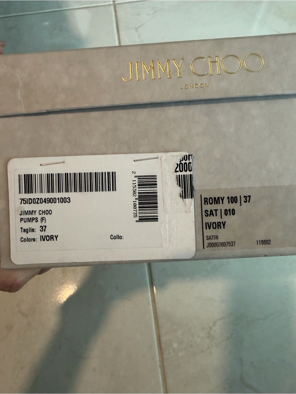 Jimmy Choo Ivory Satin Pumps Size 37/US 7